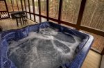 Hot Tub on Screen Porch 